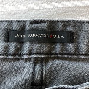 John Varvatos grey denim